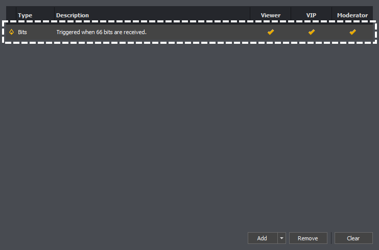 Trigger editor showing how to edit a trigger in InstructBot.